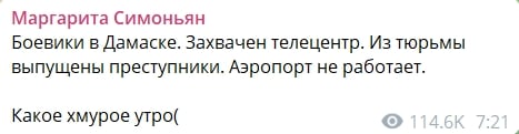 "Дорого нам обойдется", — в Z-каналах вой из-за краха в Сирии друга Путина