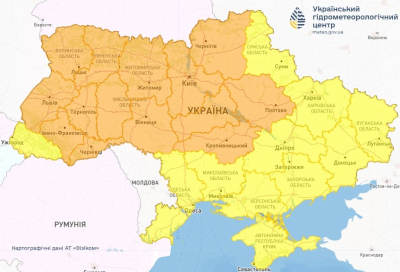 Украину ждет незимняя температура - особено тепло будет в двух регионах