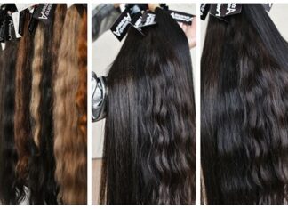 Волосы для наращивания разного вида и длины