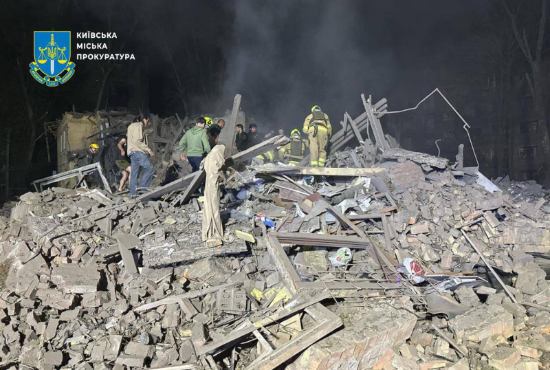 Последствия террора РФ Украины: много погибших в Киеве, Константиновке, пожары в Харькове и Павлограде