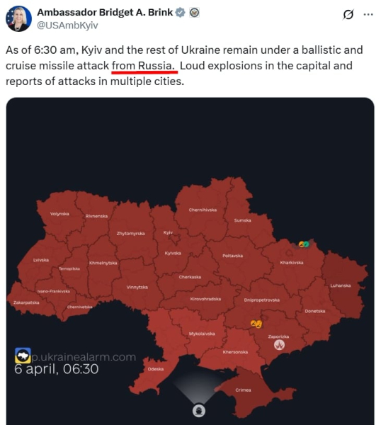 ​Посол США в Украине впервые с инаугурации Трампа "вспомнила", кто является агрессором