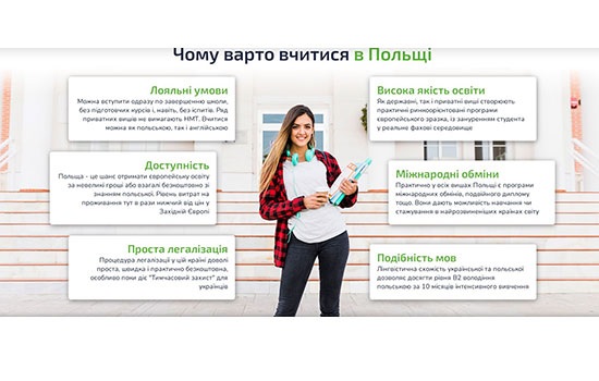 Переваги навчання в Польщі
