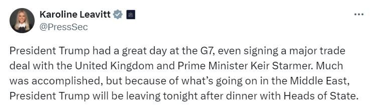 ​"Америка прежде всего", - Трамп досрочно покидает саммит G7 и созывает Совет нацбезопасности