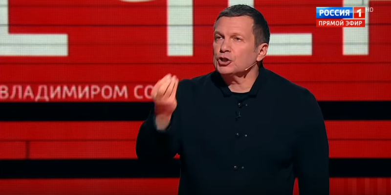 Соловьев психанул и устроил скандал из-за удара Украины по РФ: видео прямого эфира