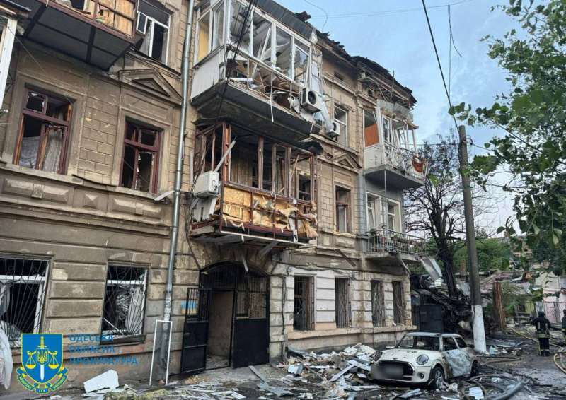 Террор Украины армией РФ: последствия массированной атаки в Киеве и области, Одессе и Днепропетровщине