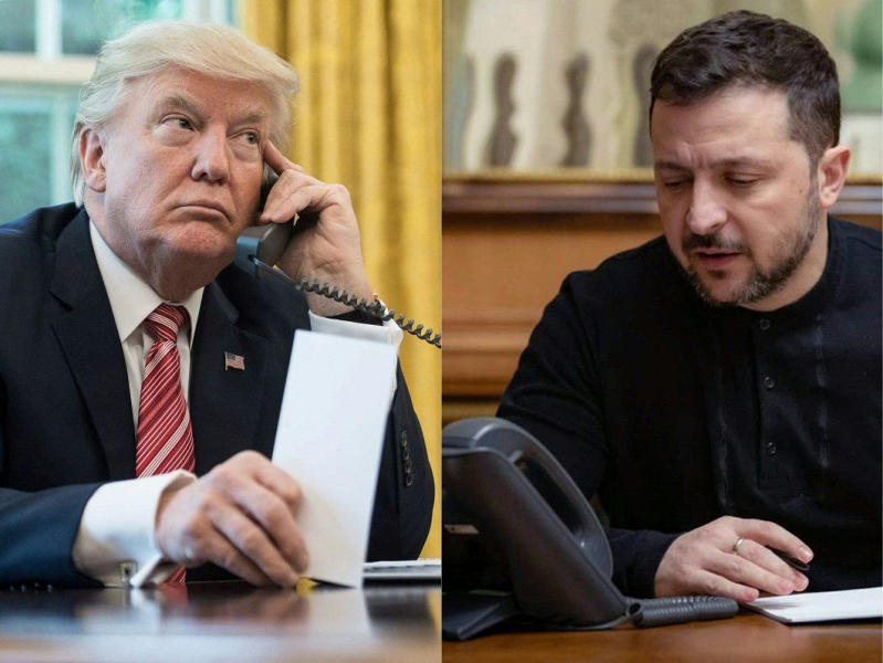 ​"Столько, сколько сможем", – Трамп обсудил с Зеленским военную помощь США
