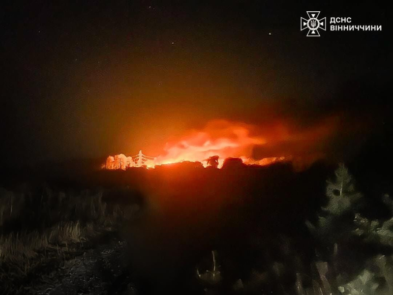 Армия РФ дронами атаковала критическую инфраструктуру Виннитчины - в Сети показали фото