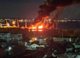 Огненный удар по стратегическому объекту: украинские беспилотники уничтожают нефтехранилище в Феодосии