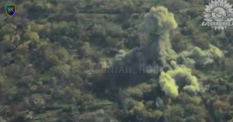 Истребитель ВСУ авиабомбой GBU-62 уничтожил российское подразделение БПЛА на Запорожском направлении