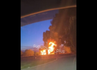 Опустошительный взрыв потряс оккупированный Луганск: горящая заправка шокировала местных жителей