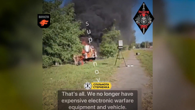 Оккупанты засветили позицию, хвастаясь новой системой РЭБ: выжигающий удар ВСУ последовал мгновенно