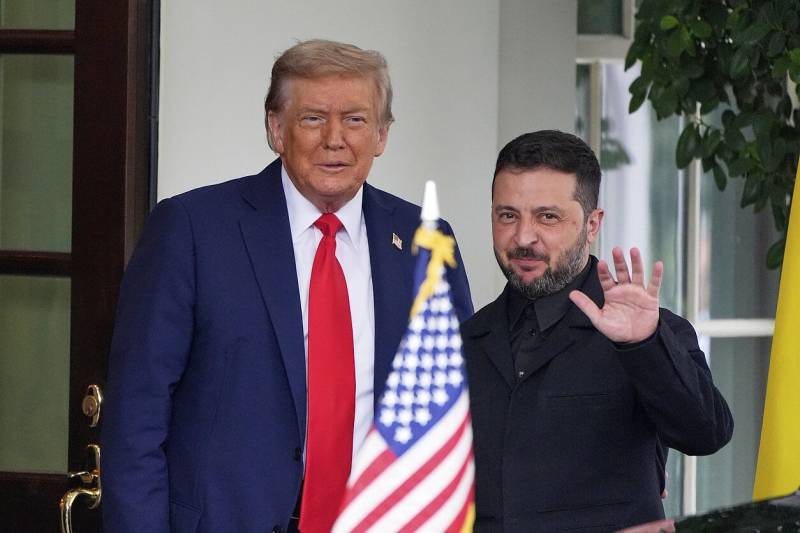 ​Озвучена главная тема дня, которую будут обсуждать Трамп и Зеленский в Вашингтоне — Axios