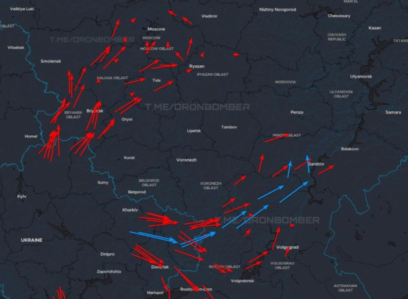 В Москве снова тревожно: на столицу РФ летят реактивные БПЛА