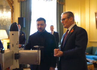 Революционный перехватчик Octopus: Зеленский раскрыл британскому премьеру новую стратегию защиты Украины