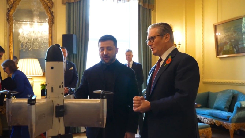 Зеленский показал Стармеру убийцу "Шахедов" – уже готовится производство первой партии