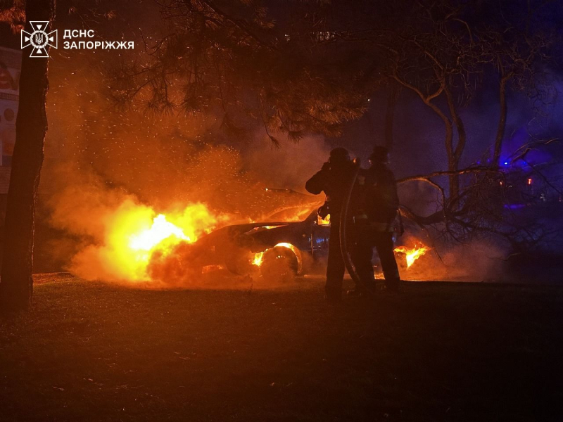 Последствия российского обстрела Запорожья