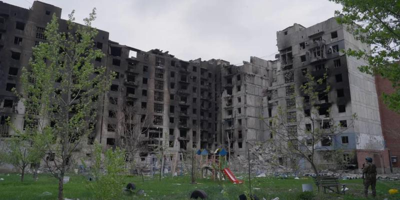 Разрушенный Покровск