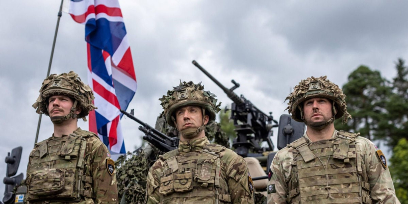 Британские миротворческие силы в Украине