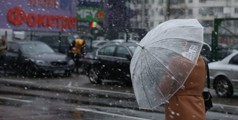 Погодные контрасты в Украине