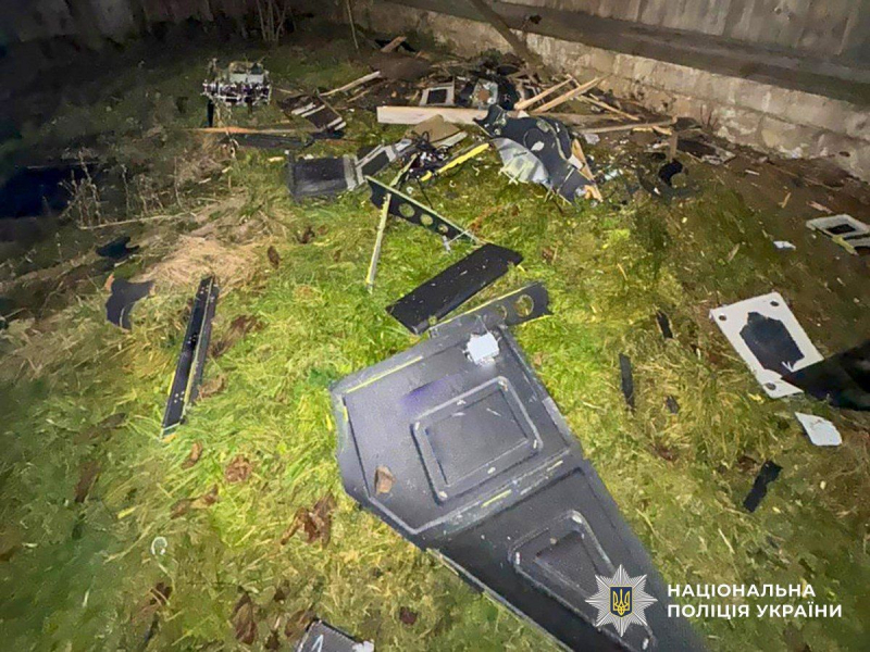 Последствия массированной атаки дронов РФ