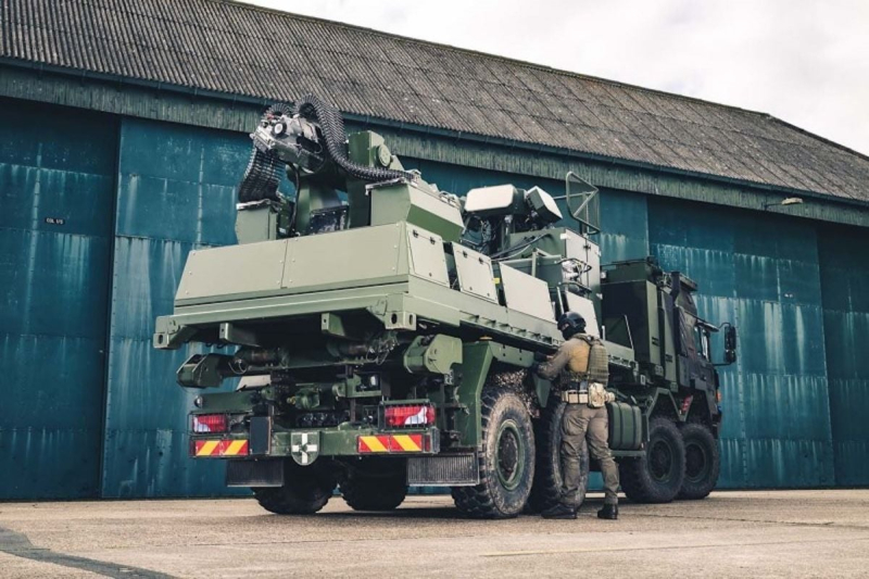 Британские зенитные установки Terrahawk Paladin