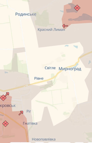 Позиции российских войск