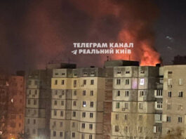 Массированный ночной удар: Россия обрушила на Киев десятки ‘Шахедов’ и ‘Кинжалов’