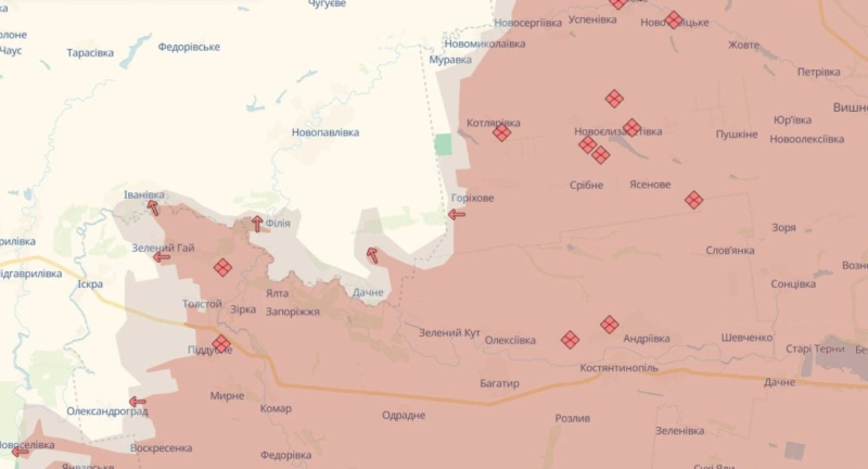 Ситуация обостряется: оккупанты стягивают технику для наступления на Новопавловском направлении