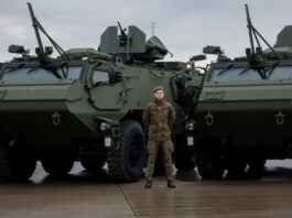 Латвия передала Украине 42 современных бронетранспортера Patria 6×6 для Сил спецопераций