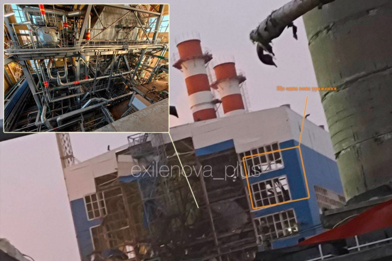 Разрушения Воронежской ТЭЦ