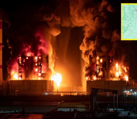 Украинская атака обесточила Центр России: два блока Рязанской ГРЭС выведены из строя