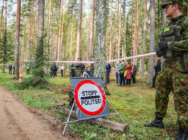 Опасная находка: В лесу у границы с Россией обнаружена 250-килограммовая авиабомба