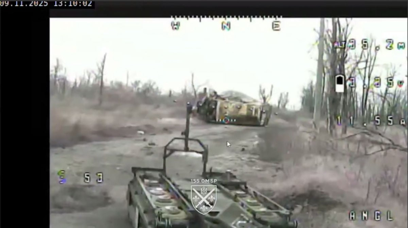 155-я бригада в боевой операции под Покровском