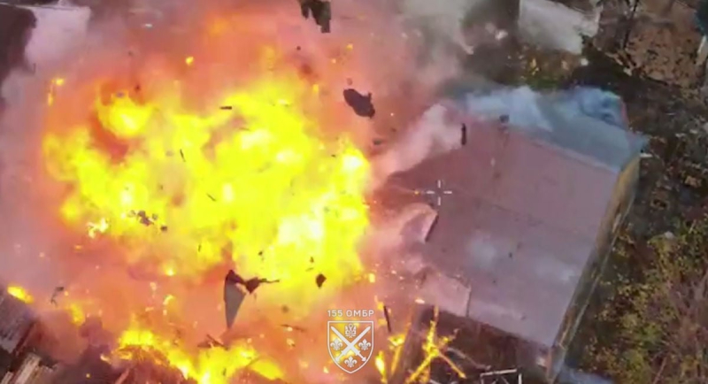 Боевые действия 155-й бригады в Покровске