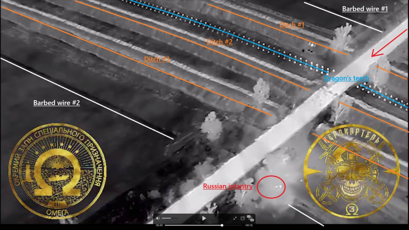 Линии обороны ВСУ