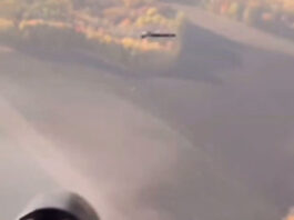 Украинский Ми-8 уничтожил российский Shahed: эффектный воздушный бой пулеметом Minigun