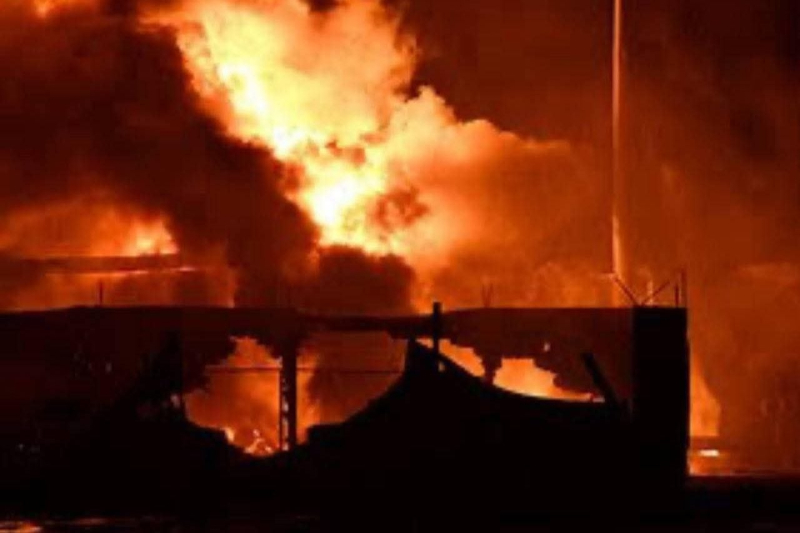 Российская атака на Кременчук