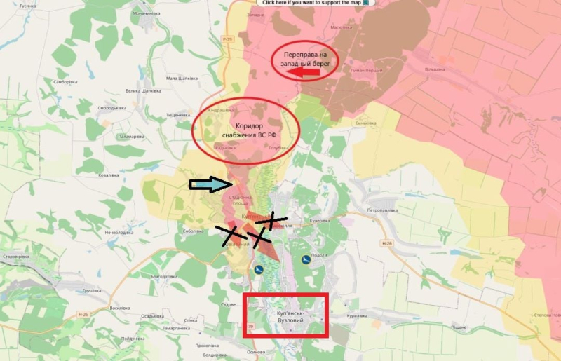Провал наступления российской армии под Купянском