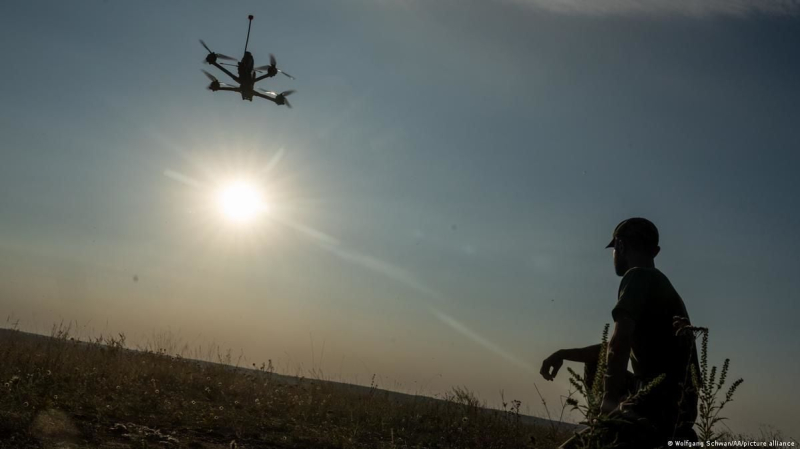 Ночная атака беспилотников на Крым и Орел