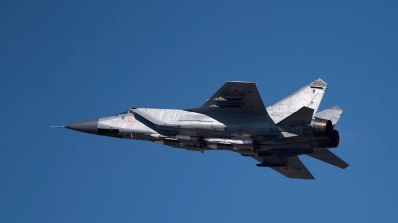 Российские МиГ-31 у границ Польши