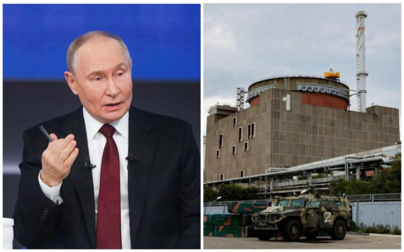 Путин утверждает, что у США есть нестандартные планы на Запорожскую АЭС