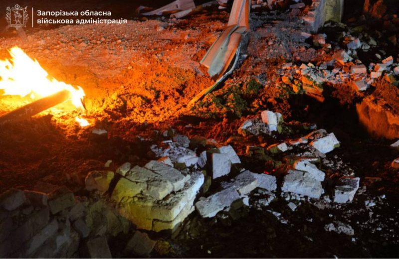 Разрушения после российских обстрелов