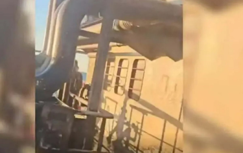 Атака российских дронов на турецкое судно VIVA