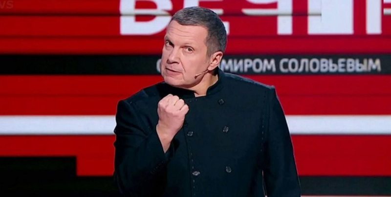 Владимир Соловьев в истерике