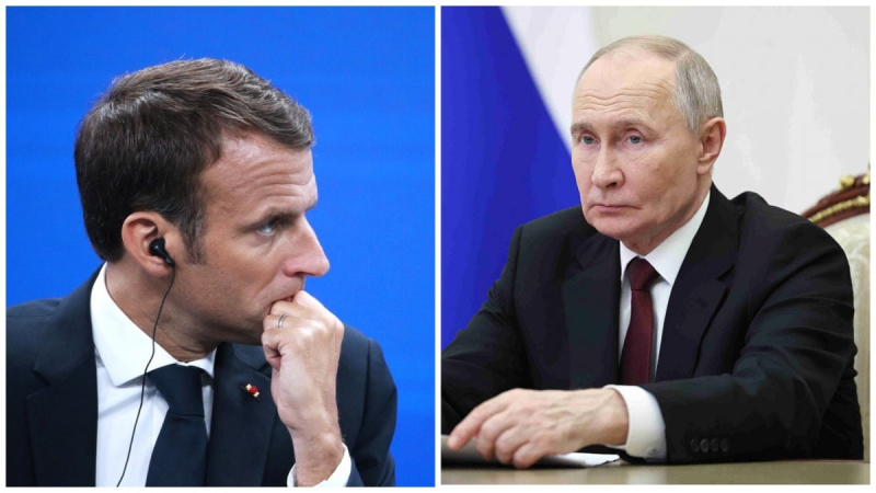 Макрон и дипломатические переговоры