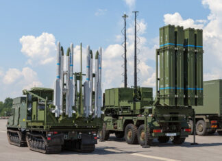 ЗРК IRIS-T SLS уничтожил российский дрон Shahed-136: опубликовано впечатляющее видео боевой работы