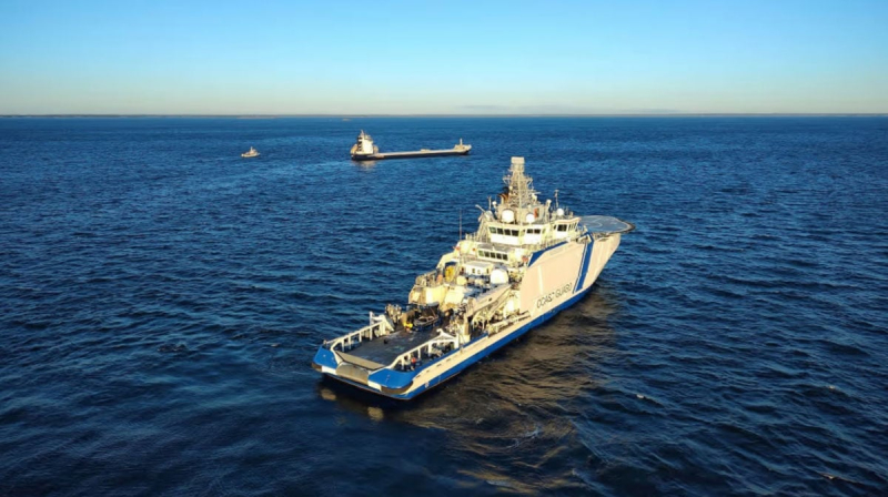 Финские пограничники десантировались на шедшее из РФ судно: оно подозревается в новой провокации