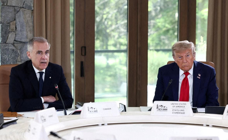 Карни ответил на угрозы Трампа ввести пошлины против Канады за 