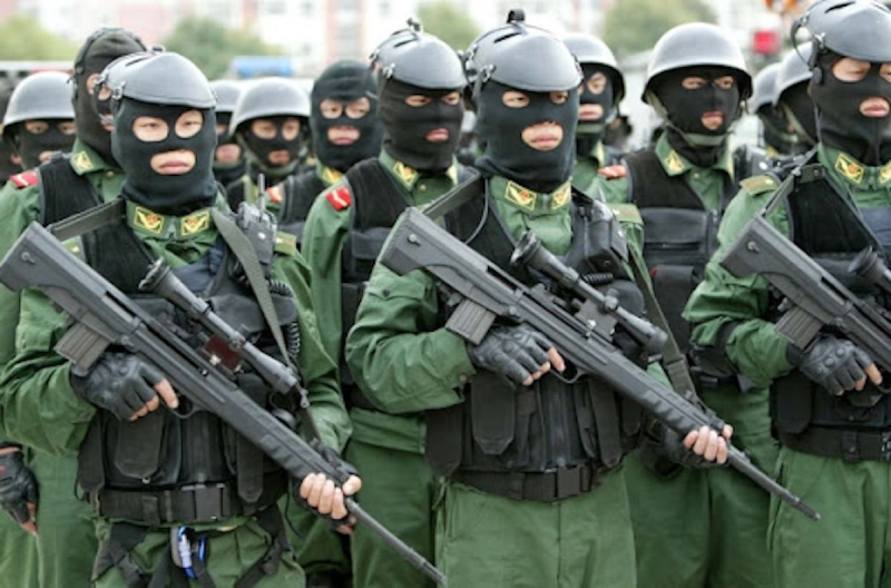 Китайский спецназ готовится к стратегической операции