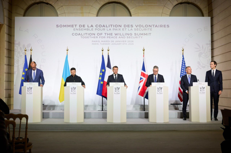 Коалиция желающих согласовала план безопасности для Украины